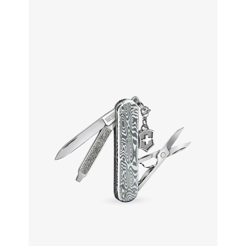 Swiss Army Knife Classic SD Brilliant Damast pocket knife, UK version
