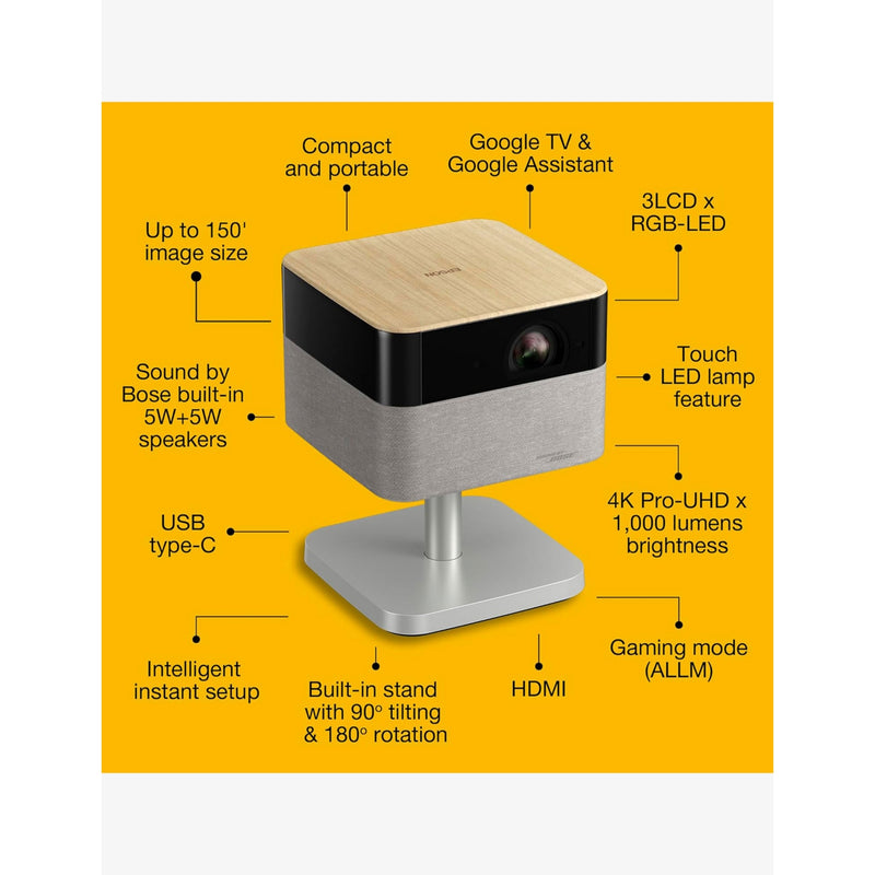 Epson Lifestudio Flex Oak projector - British product