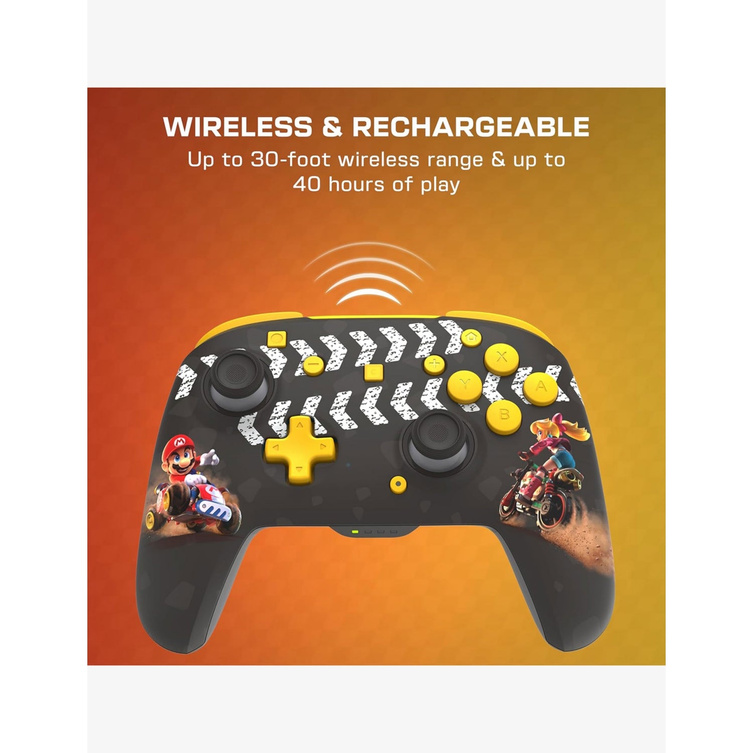 Turtle Beach Rematch Mario Kart World Edition wireless controller, UK version