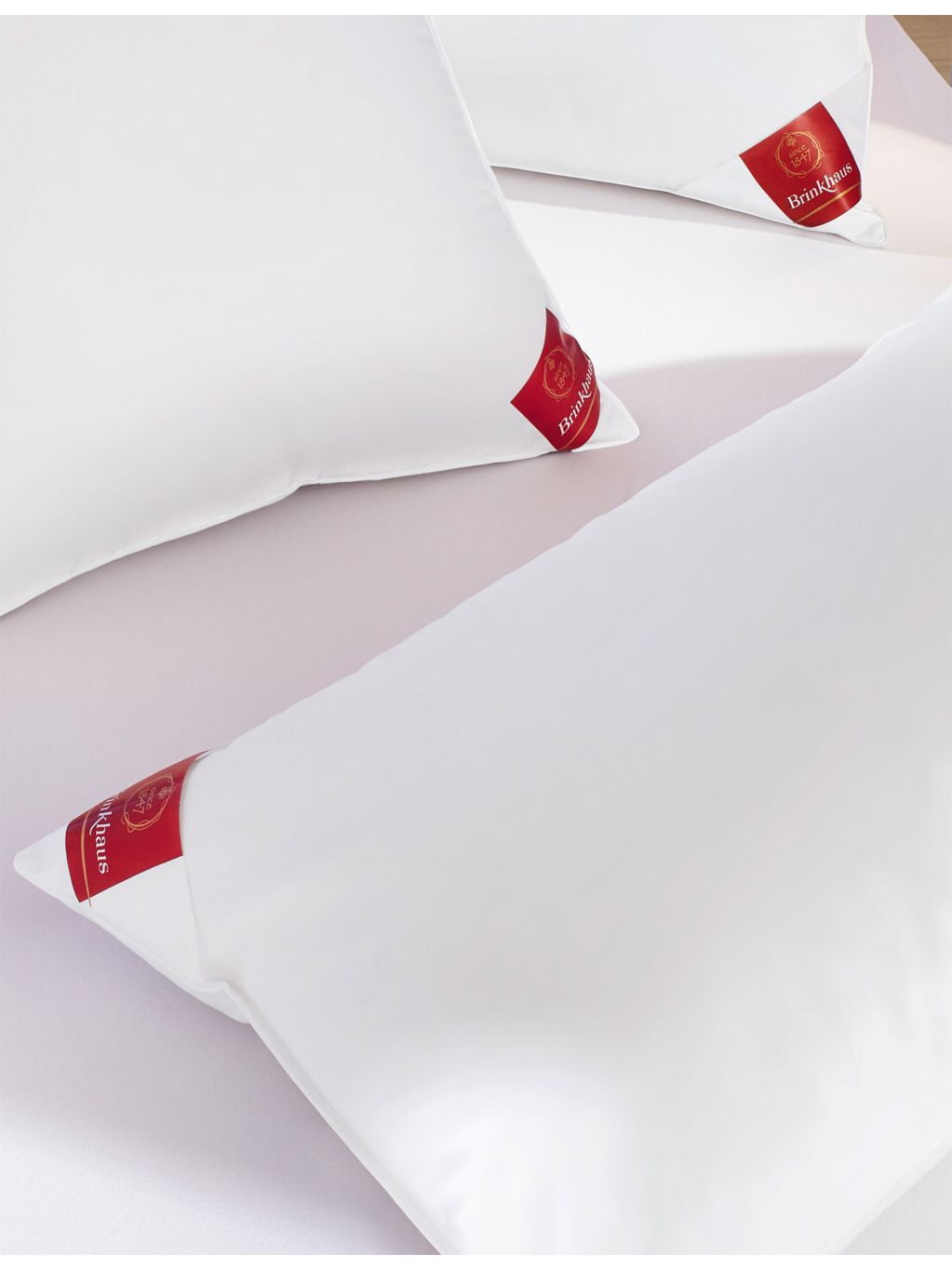 Brinkhaus Down Surround Medium Pillow, imported from the UK