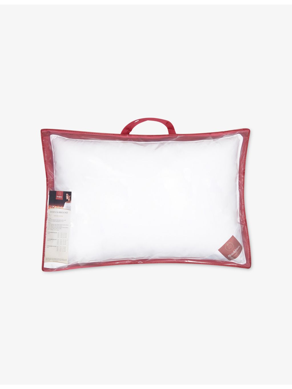 Brinkhaus Down Surround Soft Pillow, imported from the UK