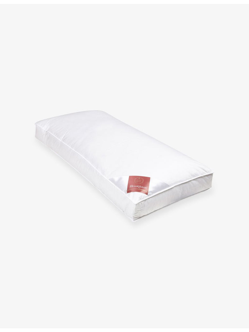 Brinkhaus Bauschi Lux baffle-edge cotton pillow, Standard 75x50cm (British brand)