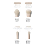 Morphe Oat Latte 5-piece brush set, imported from the UK
