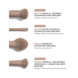 Morphe Iced Mocha 4-piece face brush set - British product
