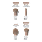Morphe Iced Mocha 4-piece face brush set - British product