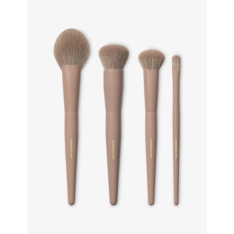 Morphe Iced Mocha 4-piece face brush set - British product