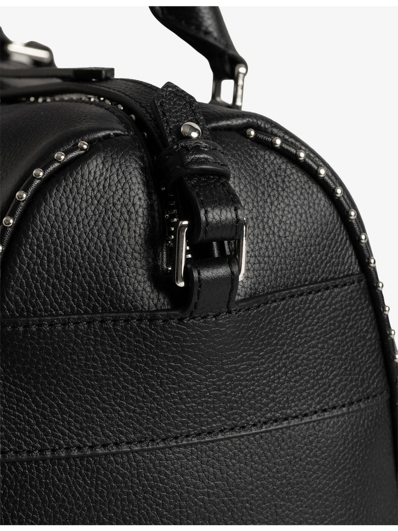 Zadig Voltaire leather bowling bag Sunny medium, UK version