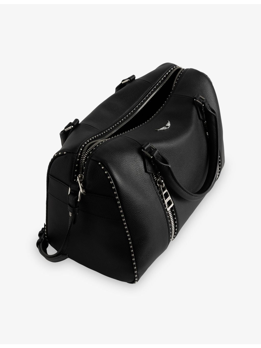 Zadig Voltaire leather bowling bag Sunny medium, UK version