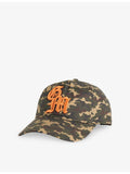 GODMADE camo cotton cap with logo embroidery, UK version