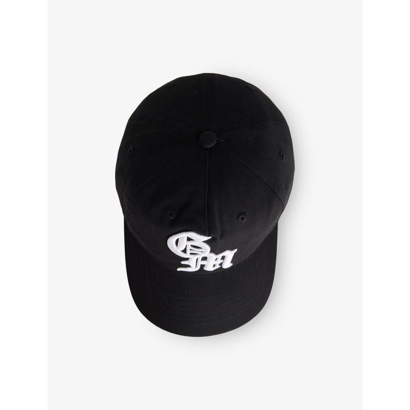 GODMADE adjustable cotton cap with embroidered logo, imported from the UK
