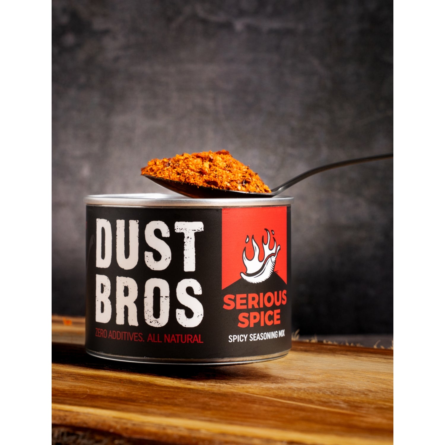 Dust Bros Serious Spice spice blend 65g, UK version