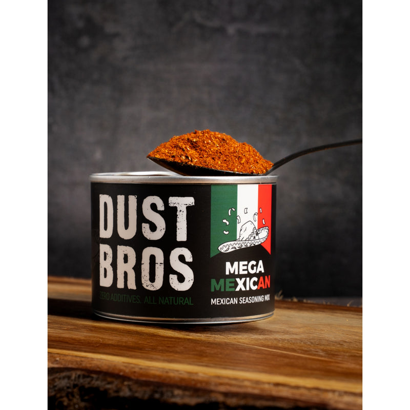 Dust Bros spice blend Mega Mexican 65g, UK version