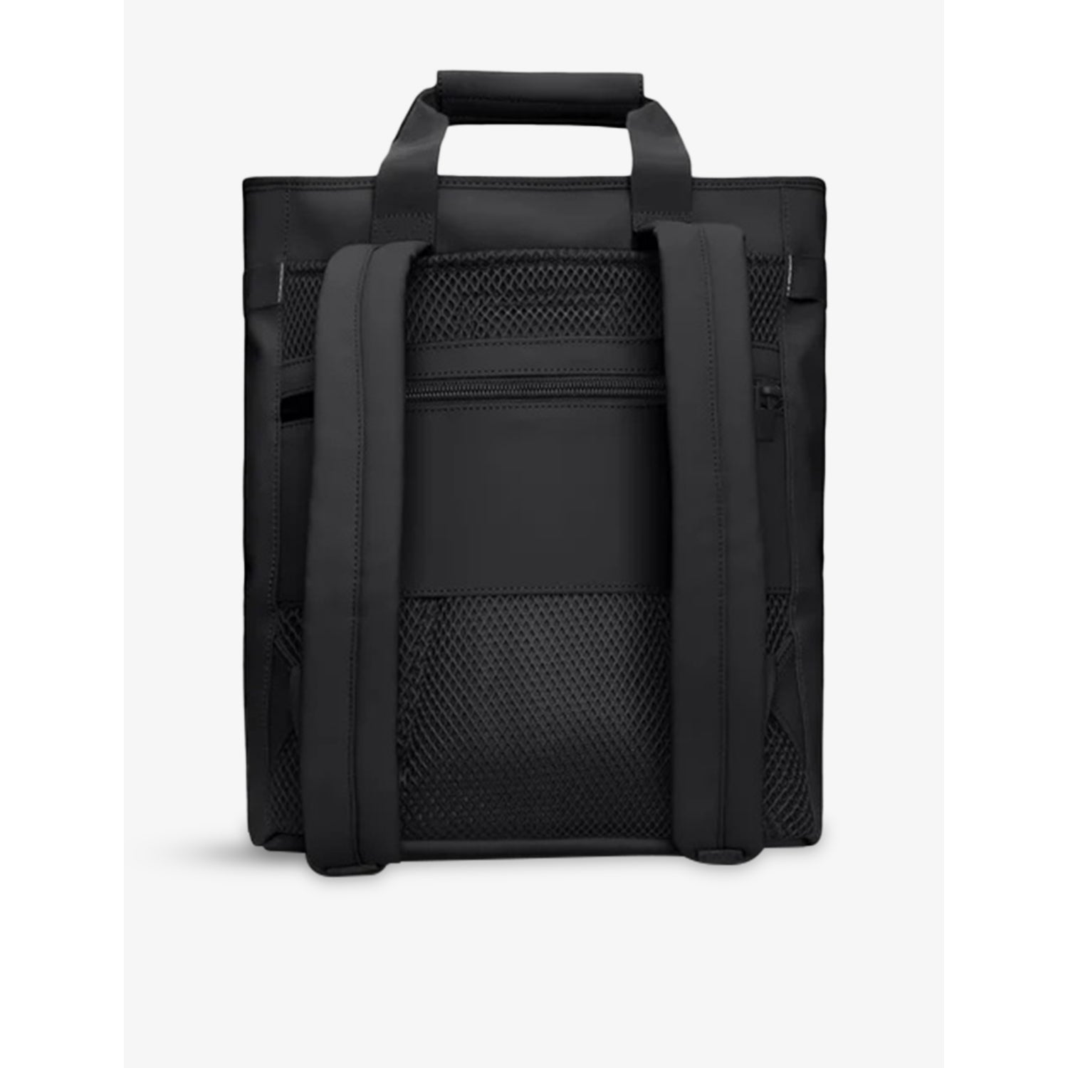 Rains Texel tote backpack with polyurethane coating, imported from the UK