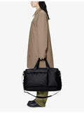 Rains Otaru coated weekend bag in polyester, UK version