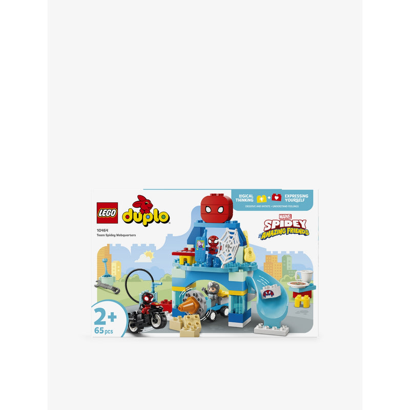 LEGO DUPLO Marvel Team Spidey Webquarters playset 65 pieces (British brand)