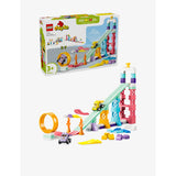 LEGO DUPLO 3-in-1 Creative Ramps with Vehicles playset 111 pieces (British brand)