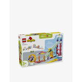 LEGO DUPLO 3-in-1 Creative Ramps with Vehicles playset 111 pieces (British brand)