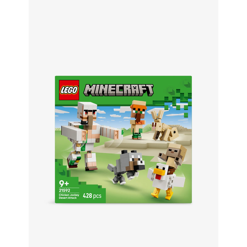 LEGO Minecraft Chicken Jockey Desert Attack playset 428 pieces - British product