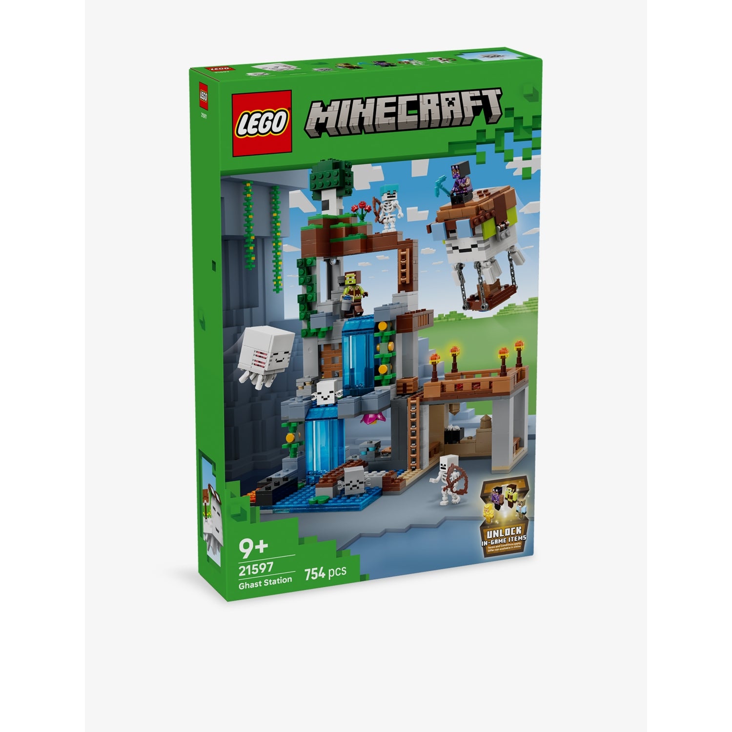 LEGO Minecraft Ghast Station Attack playset 21597 - British product