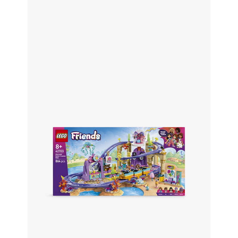 LEGO Friends Mermaid Roller Coaster playset 864 pieces (British brand)