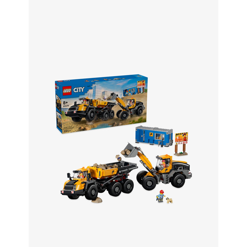 LEGO City dump truck front end loader playset 1132 pieces (British brand)