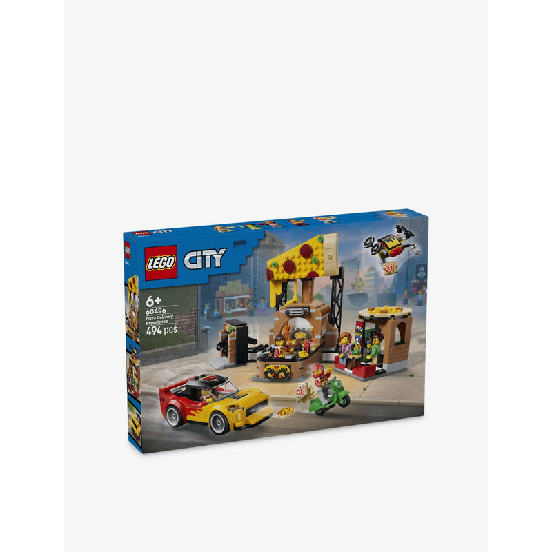 LEGO City 60496 pizza delivery playset 494 pieces (British brand)