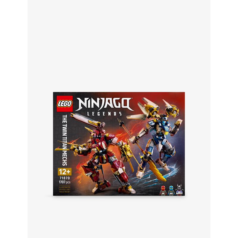 LEGO NINJAGO Twin Titan Mechs building toy 1707 pieces - British product