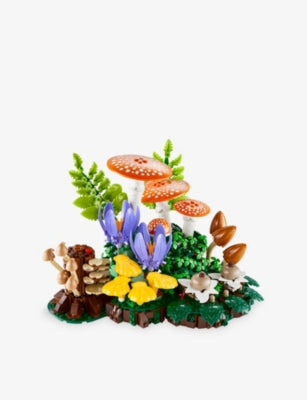 LEGO Botanicals Woodland Mushrooms building set 806 pieces, imported from the UK