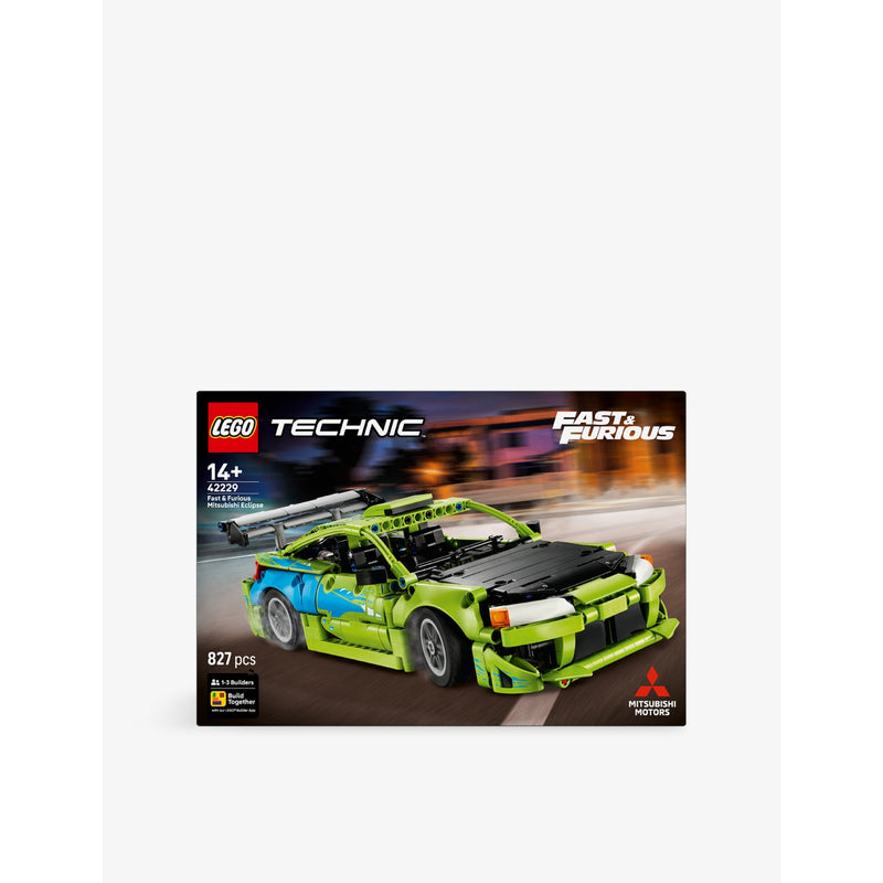 LEGO Technic Mitsubishi Eclipse 827-piece model, imported from the UK
