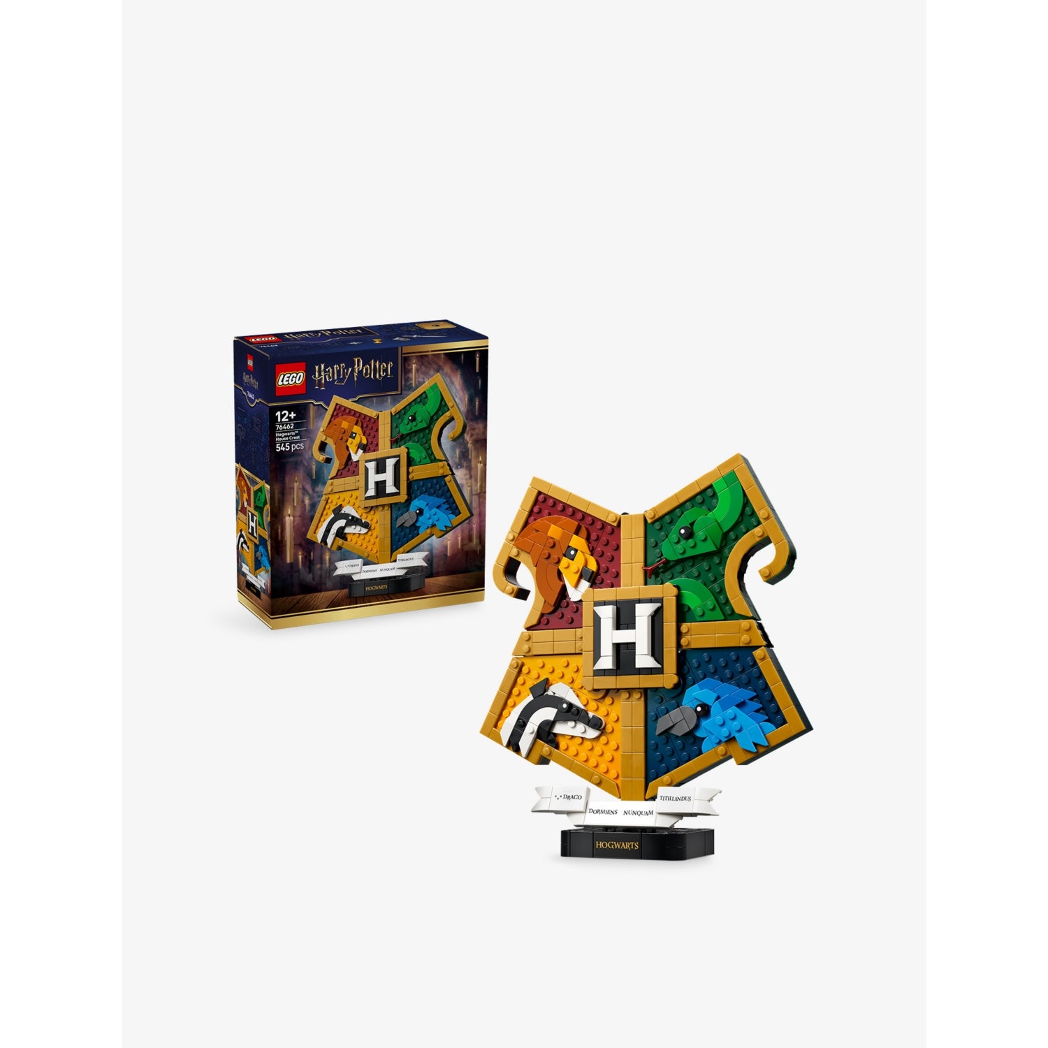LEGO Harry Potter Hogwarts House Crest building set, 545 pieces (British brand)