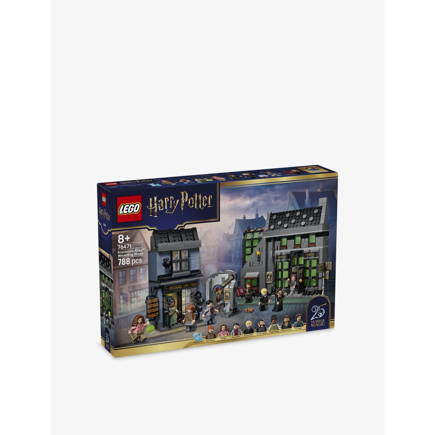LEGO Harry Potter Knockturn Alley playset 788 pieces, imported from the UK