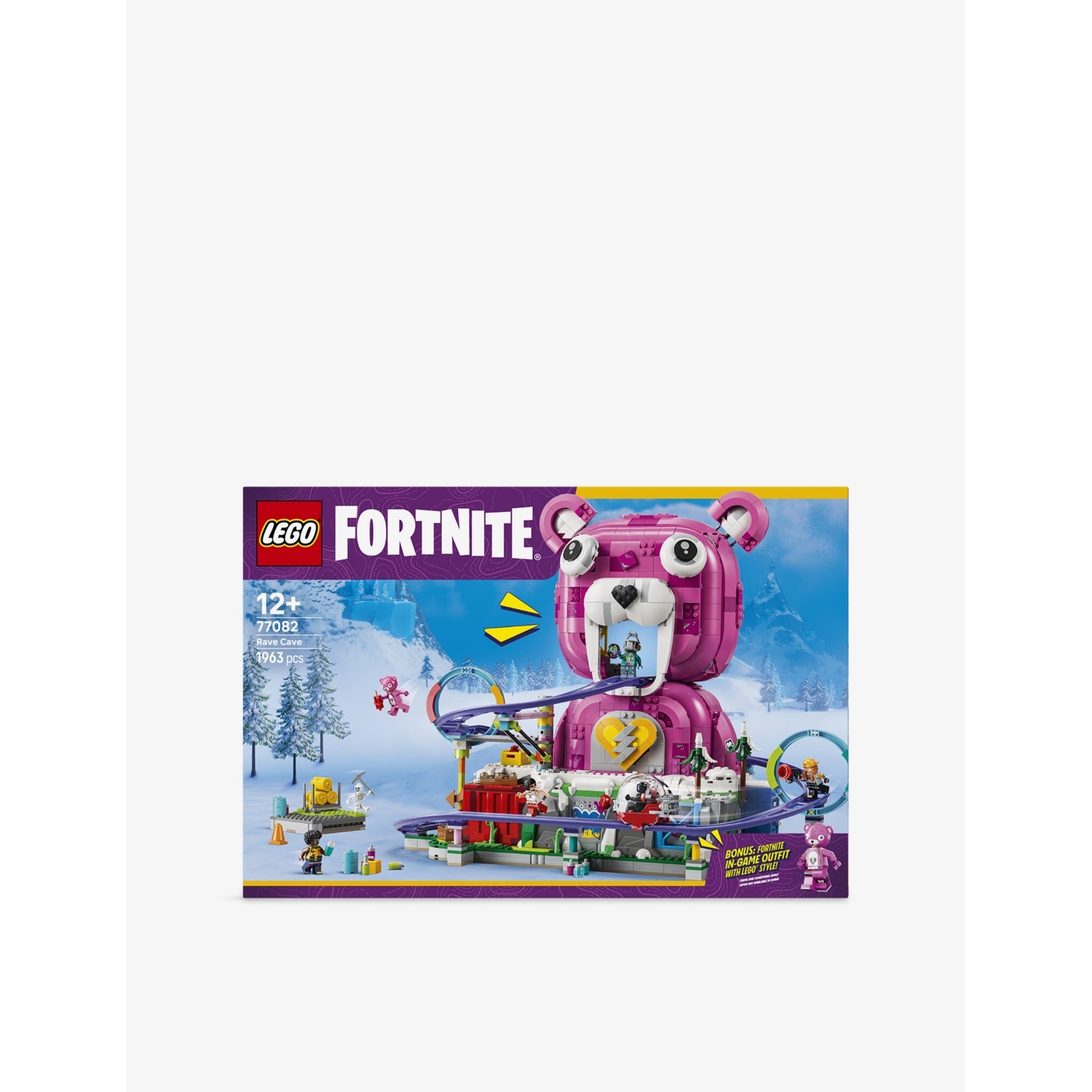 LEGO Fortnite Rave Cave playset 77082 - British product