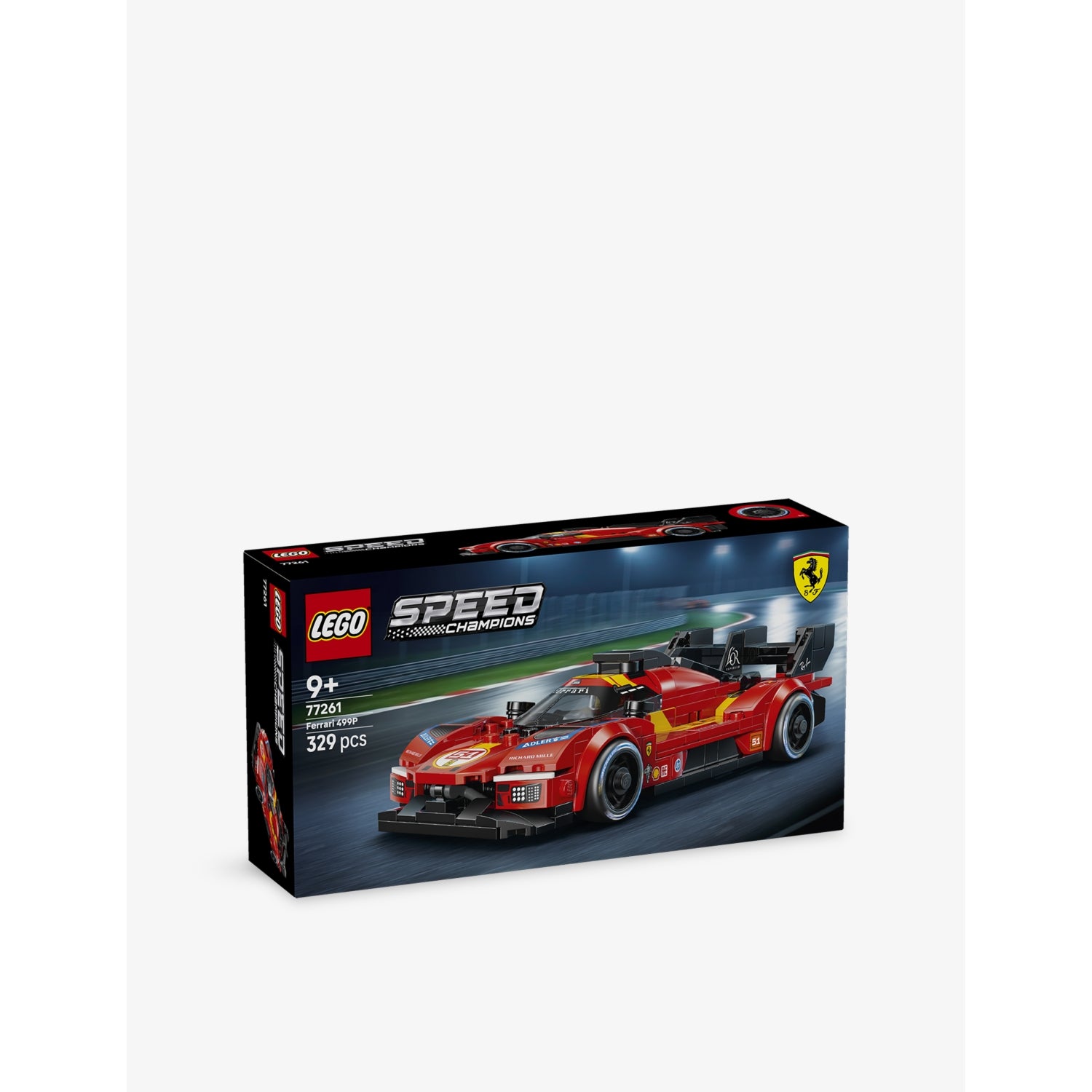 LEGO Speed Champions Ferrari 499P building set 329 pieces - British product