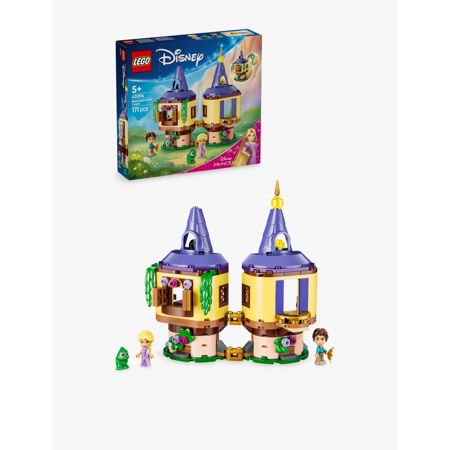 LEGO Disney Rapunzel's Mini Tower playset 171 pieces, UK version