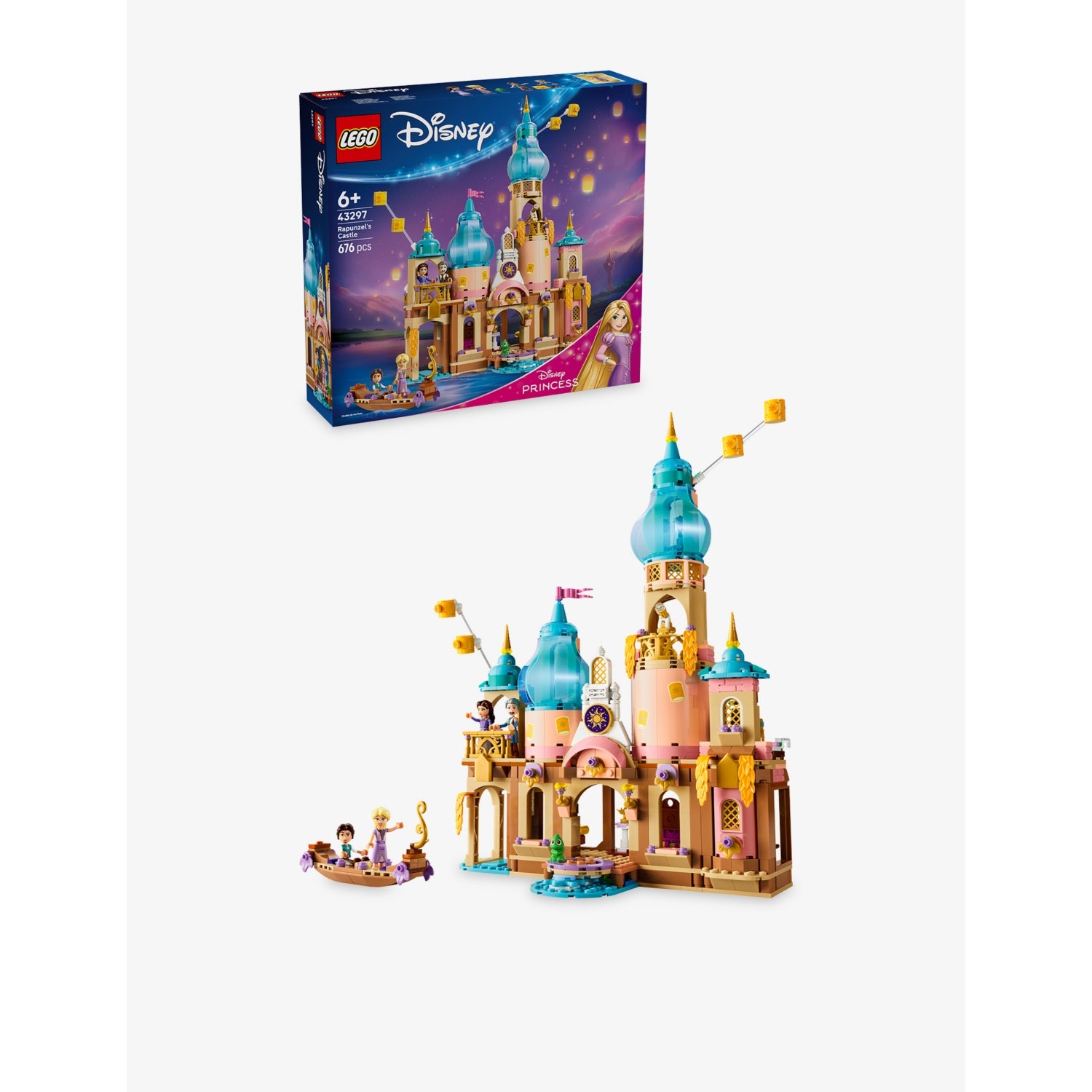 LEGO Disney Rapunzel's Castle 676 pieces, UK version