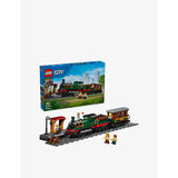 LEGO City vintage steam train building set 60511 (British brand)