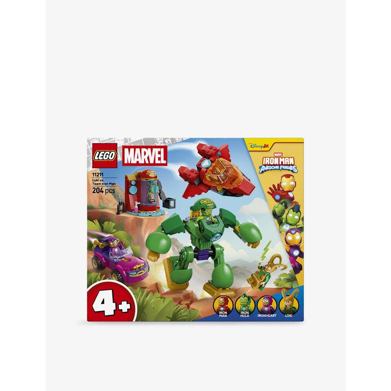 LEGO 11211 Loki vs Team Iron Man building set, imported from the UK