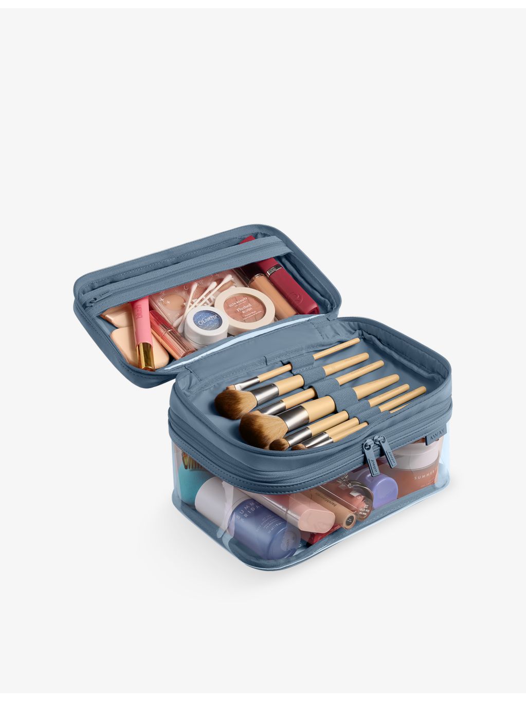 Away clear woven cosmetic case 4.8L (British brand)