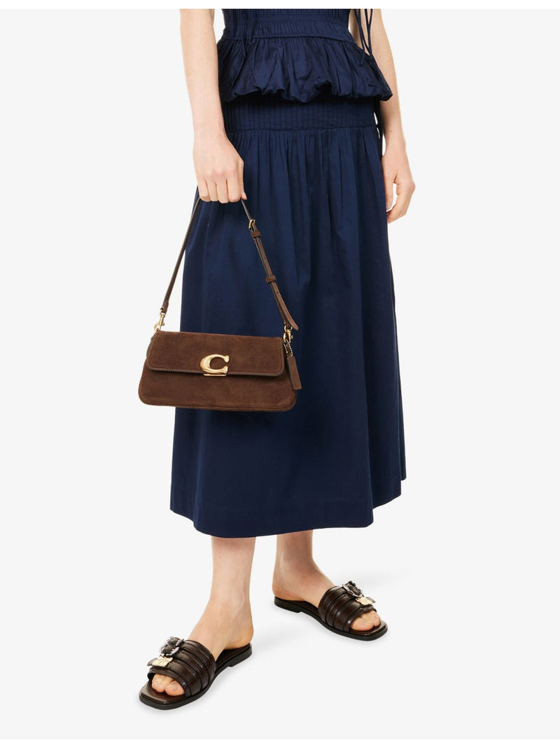 Coach Jet suede shoulder bag 24.8cm wide, UK version