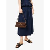 Coach Jet suede shoulder bag 24.8cm wide, UK version
