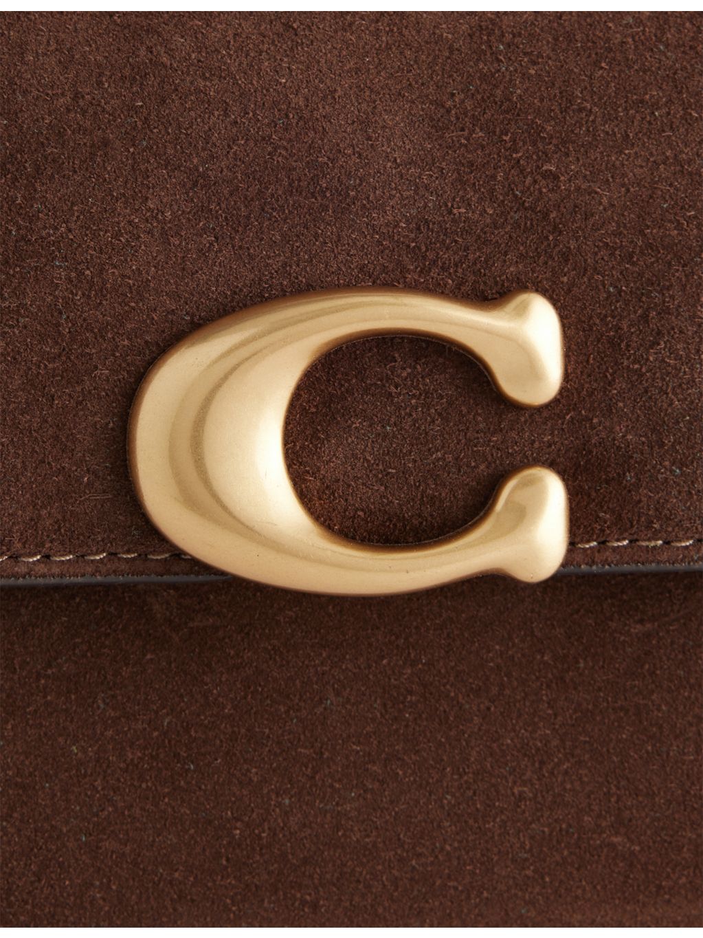 Coach Jet suede shoulder bag 24.8cm wide, UK version