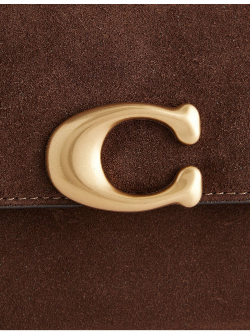 Coach Jet suede shoulder bag 24.8cm wide, UK version