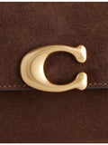 Coach Jet suede shoulder bag 24.8cm wide, UK version