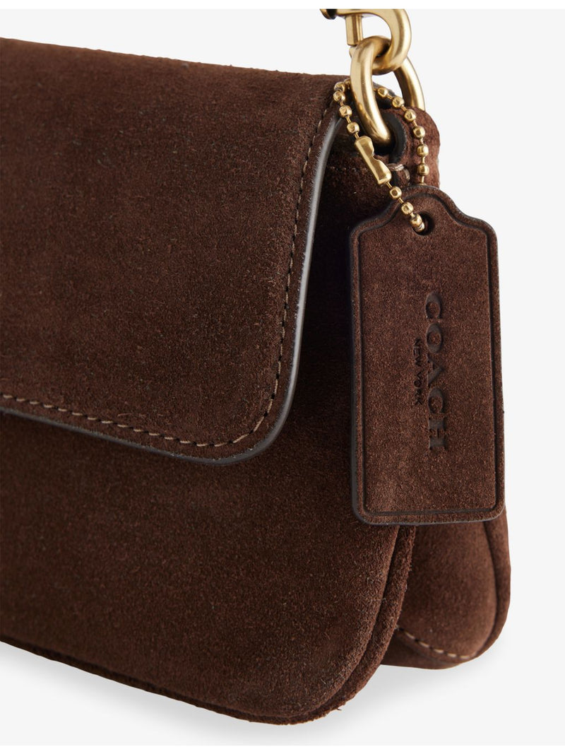 Coach Jet suede shoulder bag 24.8cm wide, UK version