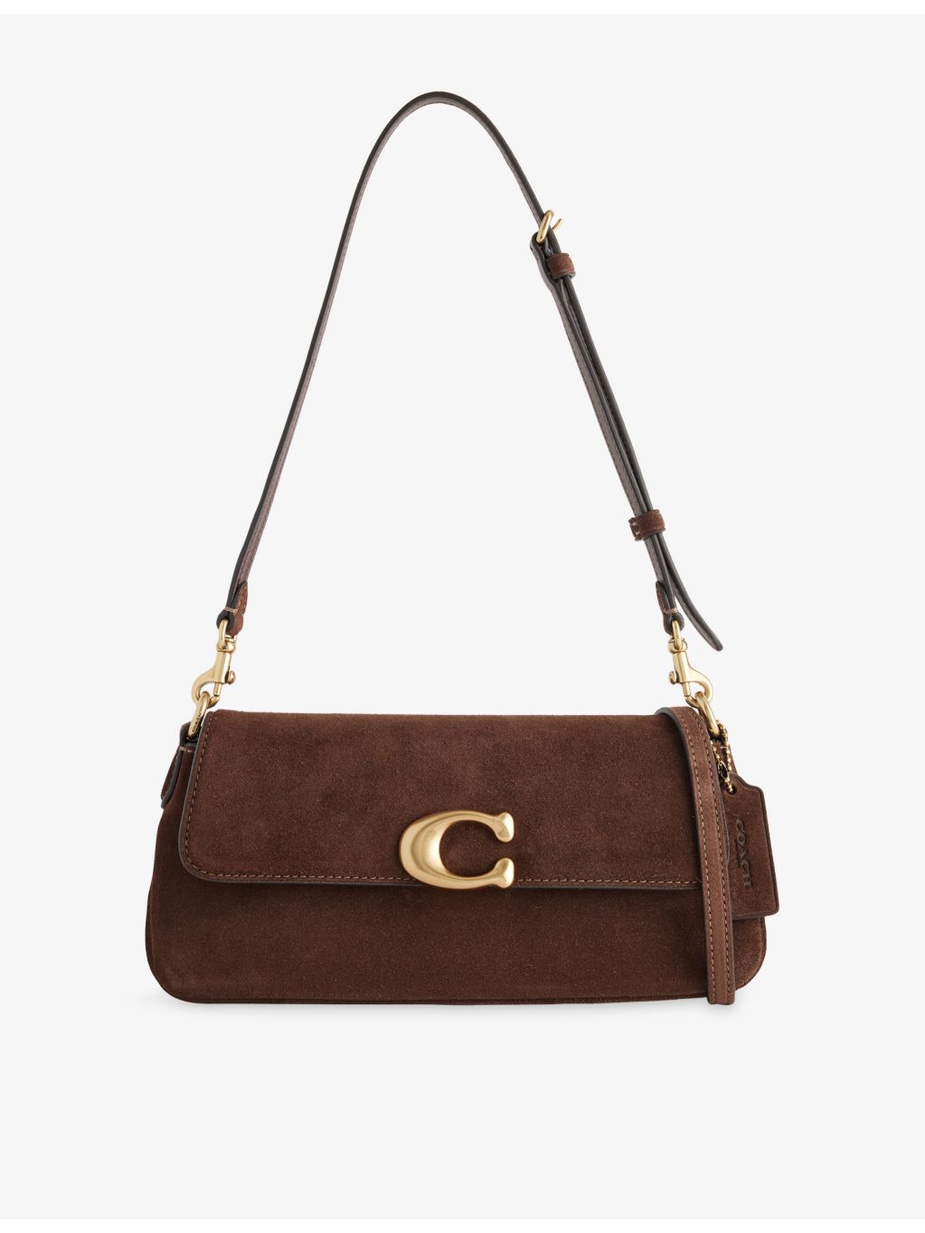Coach Jet suede shoulder bag 24.8cm wide, UK version