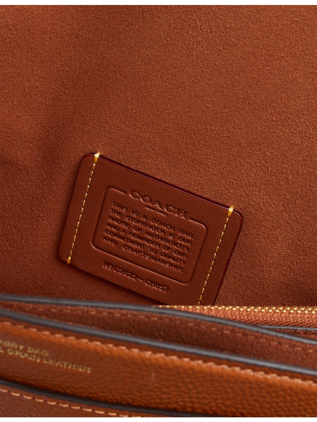 Coach Tabby 26 leather shoulder bag - British product