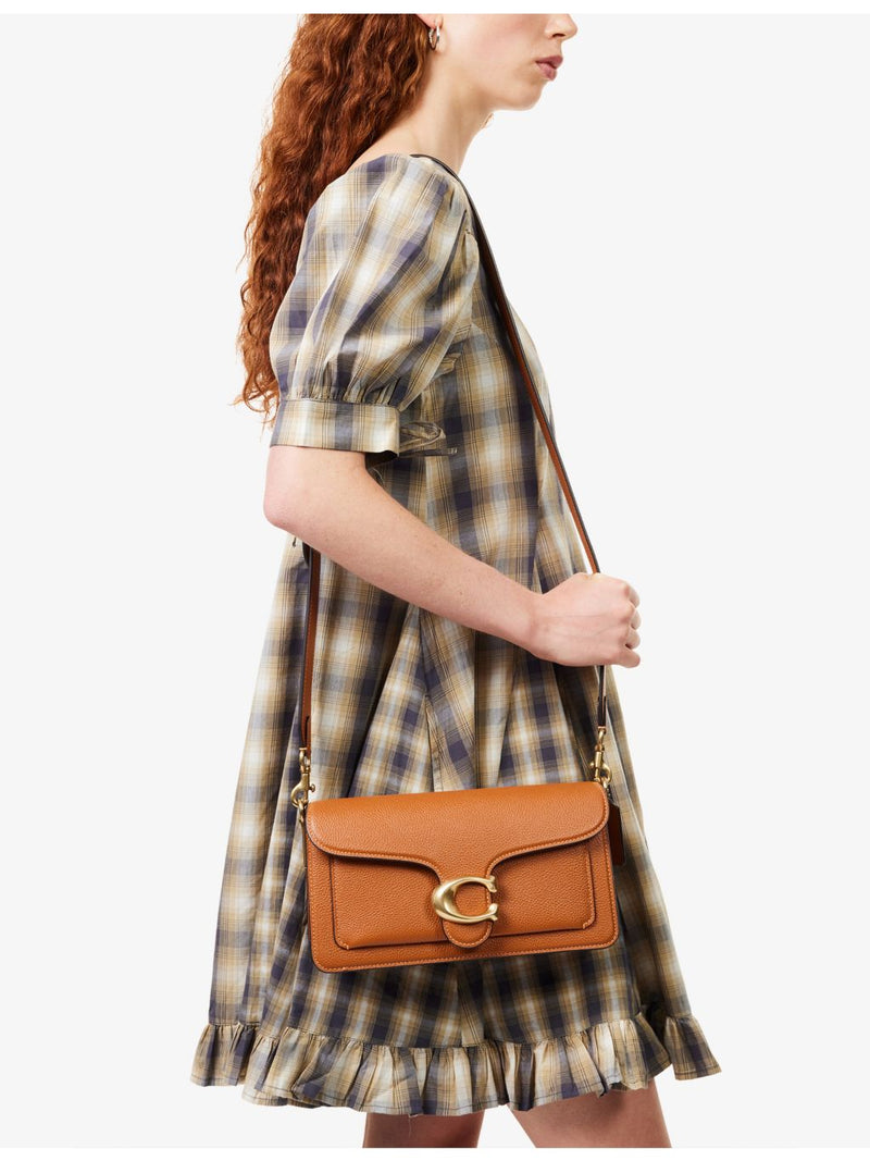 Coach Tabby 20 leather shoulder bag with gold hardware, UK version