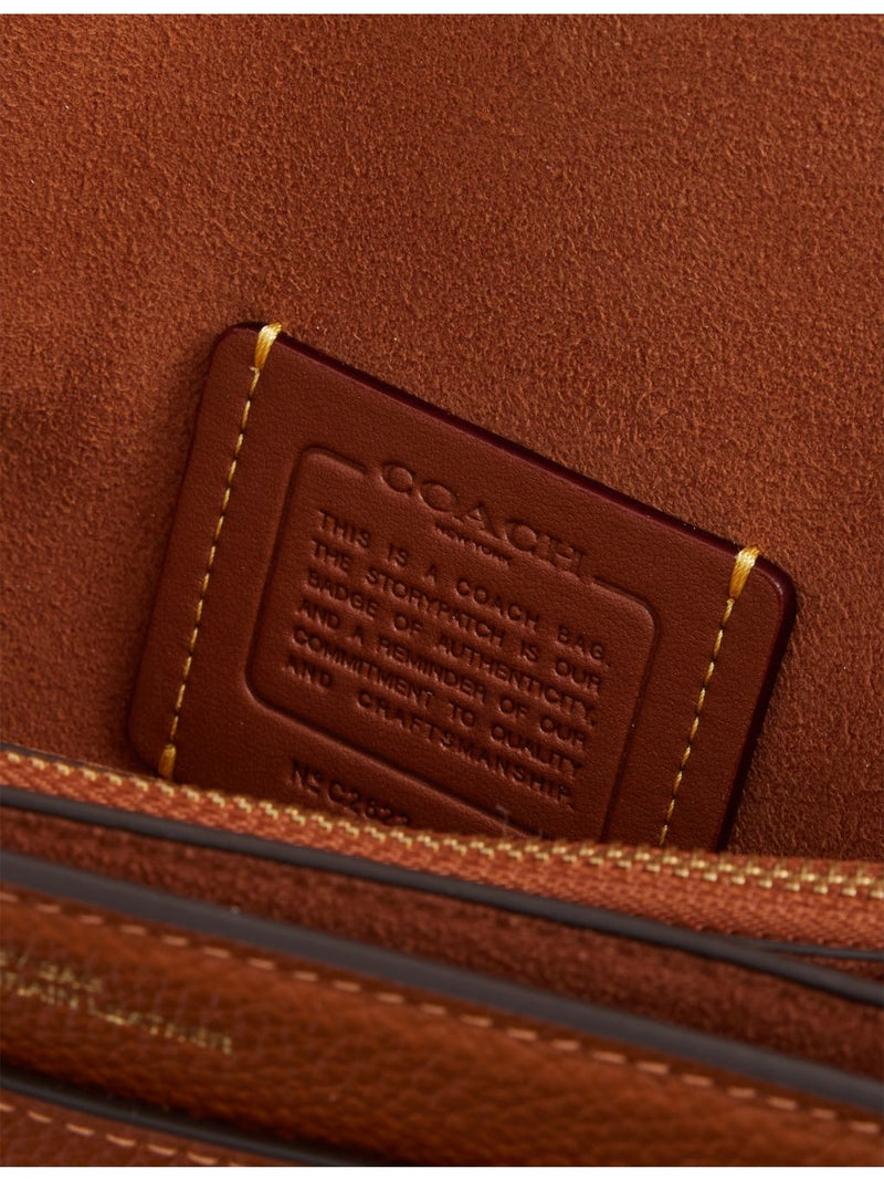Coach Tabby 20 leather shoulder bag with gold hardware, UK version