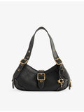 Coach Drifter three-compartment leather shoulder bag, UK version