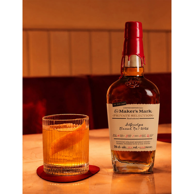 Maker's Mark limited edition straight bourbon whisky 700ml, UK version